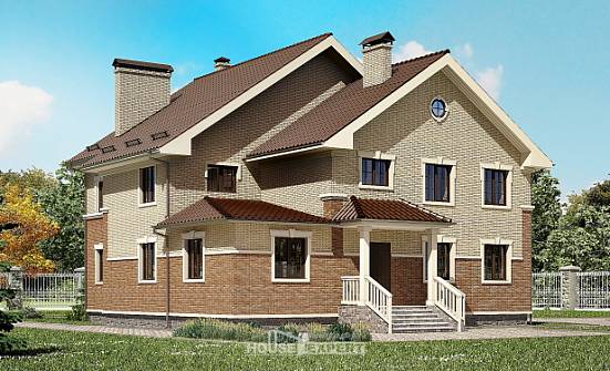 300-004-Л Проект двухэтажного дома, просторный загородный дом из твинблока Буй | Проекты домов от House Expert