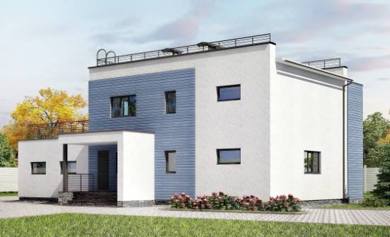 180-012-Л Проект двухэтажного дома, гараж, просторный домик из кирпича Нерехта | Проекты домов от House Expert