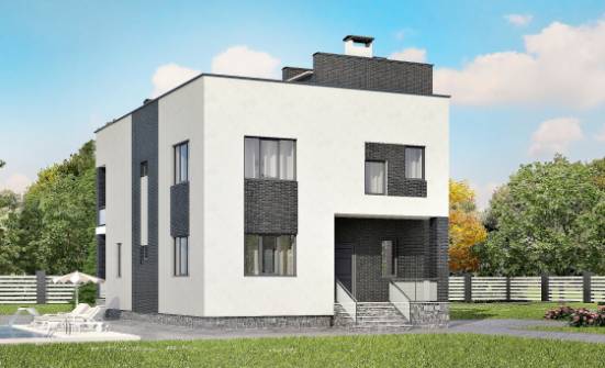 225-001-П Проект двухэтажного дома, средний дом из пеноблока Кострома | Проекты домов от House Expert