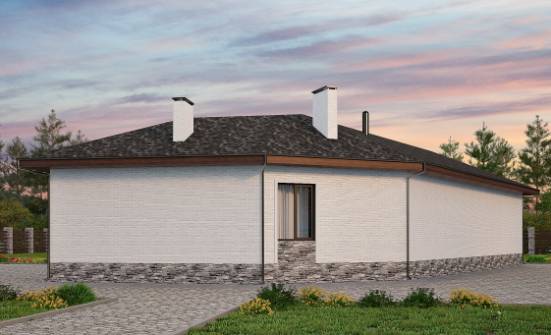 145-001-Л Проект бани из пеноблока Кострома | Проекты одноэтажных домов от House Expert