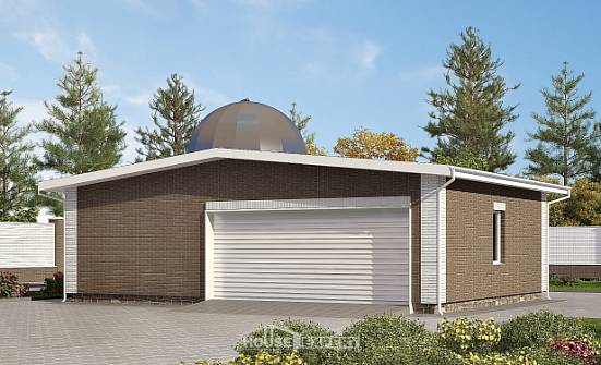 075-001-П Проект гаража из кирпича Буй | Проекты домов от House Expert
