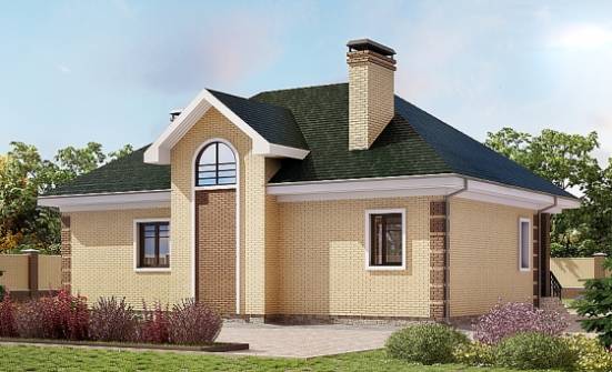 150-013-Л Проект двухэтажного дома с мансардой, небольшой дом из кирпича Нерехта | Проекты домов от House Expert