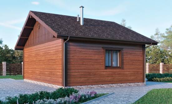 065-001-П Проект бани из твинблока Галич | Проекты домов от House Expert