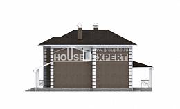185-002-П Проект двухэтажного дома, красивый домик из твинблока Буй, House Expert